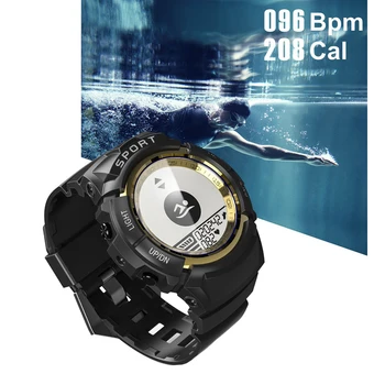 50M Profesionální Vodotěsné S816 Kompas Venkovní Plavání Potápění Barevné Inteligentní Náramek Hodinky Kapela Srdeční Monitor Fitness Tracker