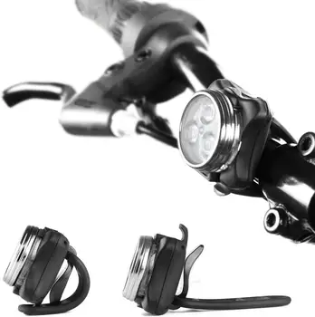 Cyklistika Ocas Klip Světlo Svítilny, Vodotěsné Kolo Přední Světla Super Bright Mountain bike USB nabíjecí zadní Světlo LED Výstražné Světlo