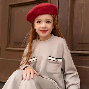 Dívčí Pletení Oblek 2020 Nový Styl Jaro Podzim Oblečení Korean Módní dětské Oblečení Dva Kus Set Oblečení Set