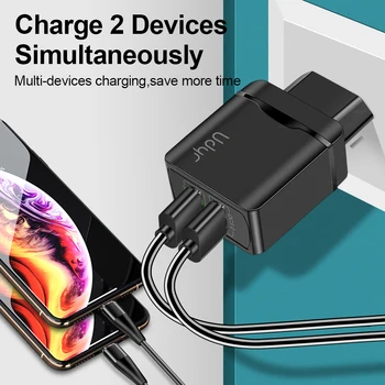 Udyr Rychlá Nabíječka Quick Charge 3.0 QC 18W USB Nabíječka pro iPhone QC3.0 Nabíječka pro Samsung s10 Xiaomi Mi 9 Telefon Nabíječka