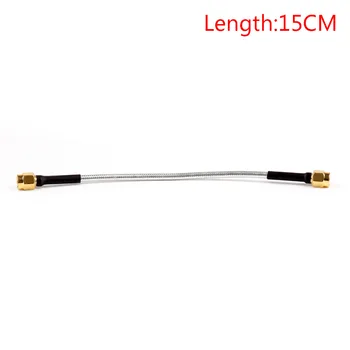 Areyourshop SMA zástrčka-SMA Male RF Rozšíření Koaxiální kabel Pigtail Semi-Rigidní Kabel RG402 15/30/50cm 50 ohm Konektor Jack Konektor Kabelu