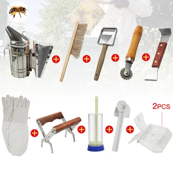 Včelařství Včelí Úl, Kuřák Kit Nástroje, Zařízení Nastavit Královna Chovu Systému Pěstování Box Vody 