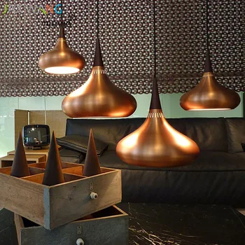 Severské post-moderní dánské závěsné svítidlo minimalistický tvůrčí osobnosti závěsná lampa Bar oblečení obchod, restaurace kovu visí lampa