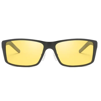 YSO Noční Vidění Brýle Muži Hliníku, Hořčíku Rám Polarizované Brýle pro Noční Vidění Pro Car Driving Rybaření Anti Glare 8554