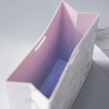 Nové Kreativní Mini Šedá Mramorová Dárkové Tašky Box pro Oslavu Dítě Osprchovat Papír, Čokoláda Krabice Balení/Svatební Laskavosti candy Boxy