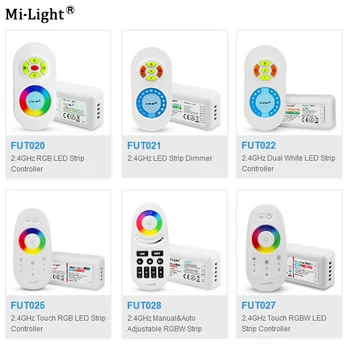 Mi.Světlo 2.4 G FUT020/FUT021/FUT022/FUT025/FUT027/FUT028 LED Stmívač Touch Dual Bílá/RGB/RGBW LED Strip Řadič