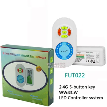 Mi.Světlo 2.4 G FUT020/FUT021/FUT022/FUT025/FUT027/FUT028 LED Stmívač Touch Dual Bílá/RGB/RGBW LED Strip Řadič