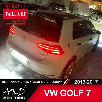 Pro Auto VW Golf 7 zadní světlo 2013-2017 LED Mlhová Světla Denní svícení DRL Tuning autodoplňky Golf7 Mk7 zadní Světla
