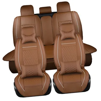 Vysoce kvalitní Full Set Luxusní Kožená 5-Sedadel Auto Potah Polštáře Pro Interiérové Doplňky Pro Nissan Pathfinder