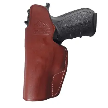 YT HOBBY Walther P99 pravé Kůže IWB Kovový Klip, Uvnitř Pás Nosit Ruční Pistole Pistole Pouzdro Pouzdro