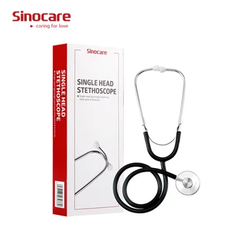 Sinocare Základní/Dual Head Stetoskop, Doktor, Lékařský Stetoskop Profesionální Kardiologie Lékařská Zařízení, Přístroje Student Veterináře