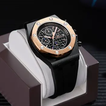 ONOLA Luxusní značky Módní cusual Sportovní Vojenské Muži Hodinky 2019 Multifunkční vodotěsné analogové stopky značkové hodinky muži