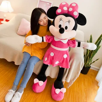2020 Nové Disney Karikatury Mickey Mouse& Minnie Plyšové Plyšové Hračky 35/50cm roztomilé Měkké Plyšové Panenky Vánoční Dárky Pro Děti