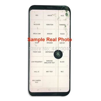 Vadný LCD Displej Pro Technik Provozu Praxe Obrazu pixel řádky a tečky pro Samsung S8 S9 S10 S20 Poznámka 8 9 10 Plus