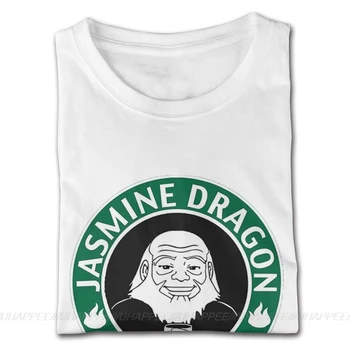 Krátký Rukáv O-Neck Organnic Bavlna Jasmine Dragon Tees Avatar The Last Airbender Tričko Smartphone Dospělé S TeeShirt