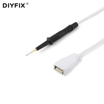 DIYFIX DC Napájecí Kabel Profesionální Telefon Věnovaný Napájení, Testovací Kabel pro Apple iPhone Logic Board Nabíjení Drát