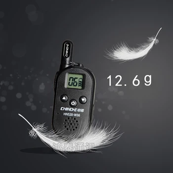 3ks ZhongNuo walkie talkie mini pocket radio UHF400-520MHz 0,5 W 99Ch šunka přenosné rádio talkie-walkie dobíjecí USB
