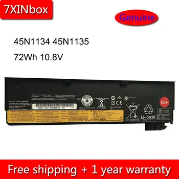 7XINbox 72Wh napětí 10,8 V 45N1134 45N1135 Laptop Baterie Pro Lenovo ThinkPad X240S X250 X260 X270 T440S T450 T460P T550 T560 W550 68+