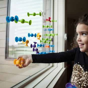 DIY Měkké Silikonové Stavební Bloky Sucker Vtipné Konstrukce Modelu Hračky Pro Děti Chlapci Dívky Kreativní Vzdělávací Hračky, Dárky