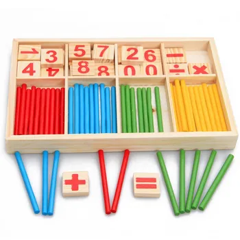 Montessori Hračky, Matematiky, Hračky Vzdělávací Dřevěné Hole Pro Dítě Předškolního Early Learning, Čísla, Počítání, Spočítat, Zajímavé Hračky
