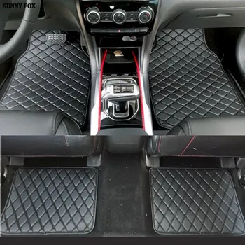 Univerzální Auto podlahové rohože pro RHD/LHD BMW 3 5 7 Series F20 E90 F30 F10 E60 car styling vodotěsné kobercové rohože