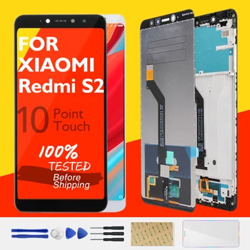 Pro Xiaomi Redmi S2 LCD Displej + Rám 10 Dotykový Displej Pro Redmi Y2 LCD Digitizer Displej Náhradní Opravy Náhradních Dílů TEST