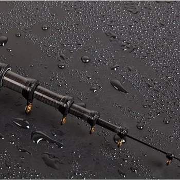 Lieyuwang silný s vysokým obsahem uhlíku teleskopický rybářský prut spinning rock rybářský prut 2.4-6.3 m pevný moře pól