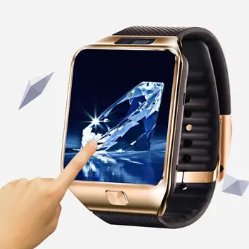 Děti Dospělé, Chytré Hodinky Smartwatch DZ09 pro Android Telefon Relogio 2G GSM SIM TF Karty Fotoaparát pro iPhone pro Samsung