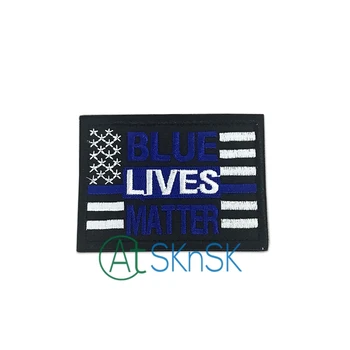 1Set/hodně Modré Život na tom Minci+Patch Bránit Životy Amerických Policistů V Paměti Hrdinů Dárek