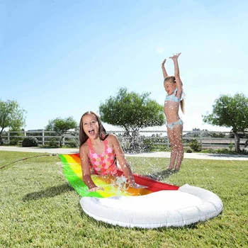 NOVÉ Obří Surf Water Slide Zábava, Trávník, Tobogány, Bazény Pro Děti, Letní PVC Games Center Dvorku Venkovní Děti Hračky pro Dospělé