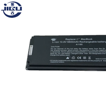 JIGU Černá Laptop Baterie Pro Apple MacBook 13