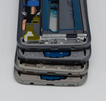 Originální Střední Rám Pro Samsung Galaxy S7 G930 G930F Střední Rámeček Kovový Rám Bydlení Podvozku s bočními Klíčových Náhradních Dílů