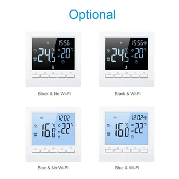Inteligentní Digitální Termostat Regulátor Teploty Home Office APP Ovládání Programovatelné Elektrické Podlahové wifi Topení Termostat