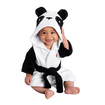 Nové Podzimní Módní Myš Panda Zajíček Vzory S Kapucí Animal Modelování Dítě Župan Karikatura, Dítě, Lano, Znak, Děti, Koupací Plášť