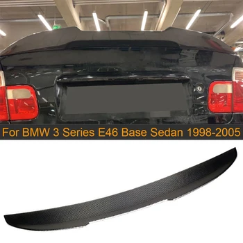 Uhlíkových Vláken Spoiler Zadního Kufru Pro BMW M3 E46 Základní Sedan 4 Dveře, kufr, Křídlo Lip 318i 320i 323i 325i 330i 1998-2005