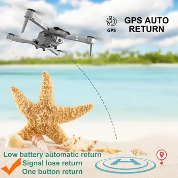 F3 drone GPS 4K 5G WiFi živé video FPV quadrotor letu 25 minut rc vzdálenost 500m drone Profesional HD wide-dual fotoaparát