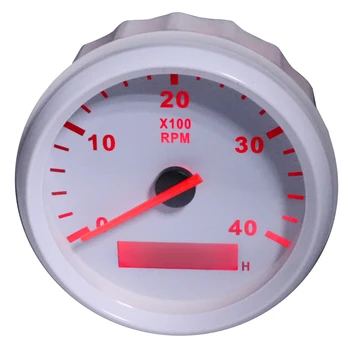 Auto Motor ot / min Otáčkoměru tacometro digitální moto vhodné pro 2~8 Válec RPM Metr Digitální Motocykl Otáčkoměr s červenou