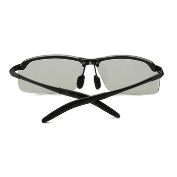 Inteligentní Samozabarvovací Polarizační sluneční Brýle UV Ochranu Proti zlobným pohledům Módní sluneční Brýle Nastavitelný Chrám Pro Řízení Rybolovu -B5