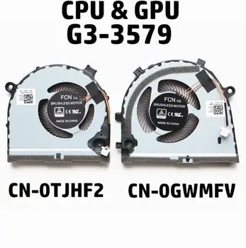 CPU GPU VENTILÁTOR pro Dell G5 15 5587 G3-3579 série 0TJHF2 TJHF2 0GWMFV GWMFV FKB8 DC28000KUF0 tjhf2 gwmfv dc28000kvr0 dc28000kur0