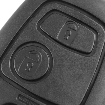 KEYYOU 2 Tlačítka 433 MHZ Remote Auto Klíč dálkového ovládání Pro Peugeot 307 Citroen C1 C3 Auto Klíče VA2 Blade S PCF7961 Čip
