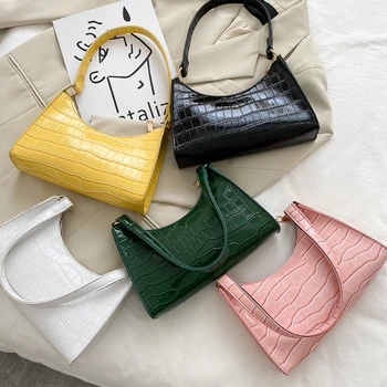 Módní Kámen Vzor Bageta tašky 2020 Nová Značka Ženy, Kabelka Pevné Tašky přes Rameno Dámy Messenger Bag Kabelky a Peněženky