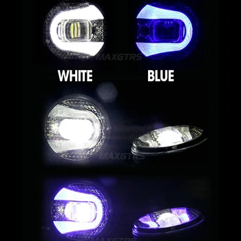 2x 2,5 3,5 Palce S CREE LED Čipy Auto Mlhové Světlo DRL Jízdy Žárovka pro Ford, Nissan, Honda, Mitsubishi, Toyota, Lexus, Suzuki