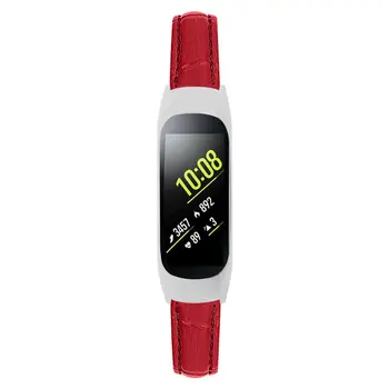 Prémiové měkké kůže WatchBand Pro Samsung galaxy fit SM-R370 smartwatch Náramek Náramek Pro galaxy fit-e SM-R375 Hodinky Popruh