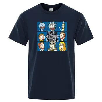 Kreslené Anime Trička Hip Hop Tisk Topy Muži Bavlna Tričko Letní Vtipné Anime T-Shirt Krátký Rukáv O-Neck Pánské T-Kusy Streetwear