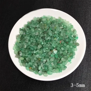 Přírodní crystal green avanturinem křemen detritu léčba drahokam léčivé dekorativní domácí dárky