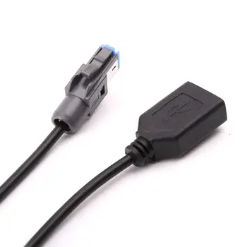 4-pin Auta, Kabel USB, Adaptér Prodlužovací Kabel Pro Nissan Qashqai Teana CD Audio Rádio Přehrávač Automobily Kabely, Adaptéry A Zásuvky