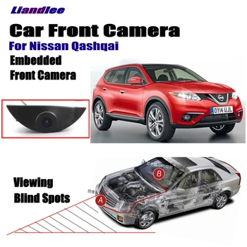 Auto, Pohled Zepředu LOGO Gril Kamera Pro Nissan Qashqai J10 NJ10 J11 2006-2020 2018 2019 Full HD CCD Není Reverzní Zadní Parkovací Přišel