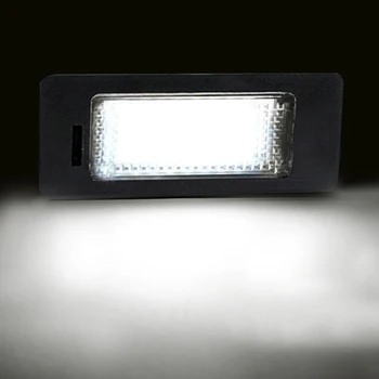 Nové 18 LED 6000K Licence spz, Světla, Lampy Pro Audi A3, S3, A4, S4 B6 B7 A6 S6 A8 Q7 BEZ Canbus Chyba