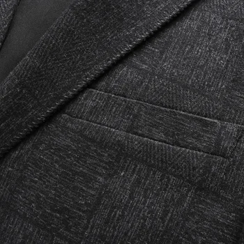 Batmo 2020 nový příchod vysoce kvalitní kostkované ležérní sako pánské,pánské obleky, bundy,ležérní bundy muži A78