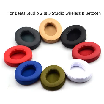 Pro Beats Studio 2 A 3 Studio wireless Bluetooth Náhradní Ušní Polštářky Izolace Hluku Adaptivní Paměťové Pěny Ucho Polštář Ušní Poháry